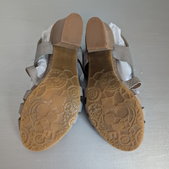 DKODE Women's Strappy Block Heel Sandals - Gray SZ 39 eur - Picture 15 of 15